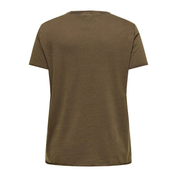 Carmakoma CARMIKO LIFE WASHED SS REG TEE JRS Chocolate Martini/REBEL LEOPARD- | Freewear CARMIKO LIFE WASHED SS REG TEE JRS - www.freewear.nl - Freewear