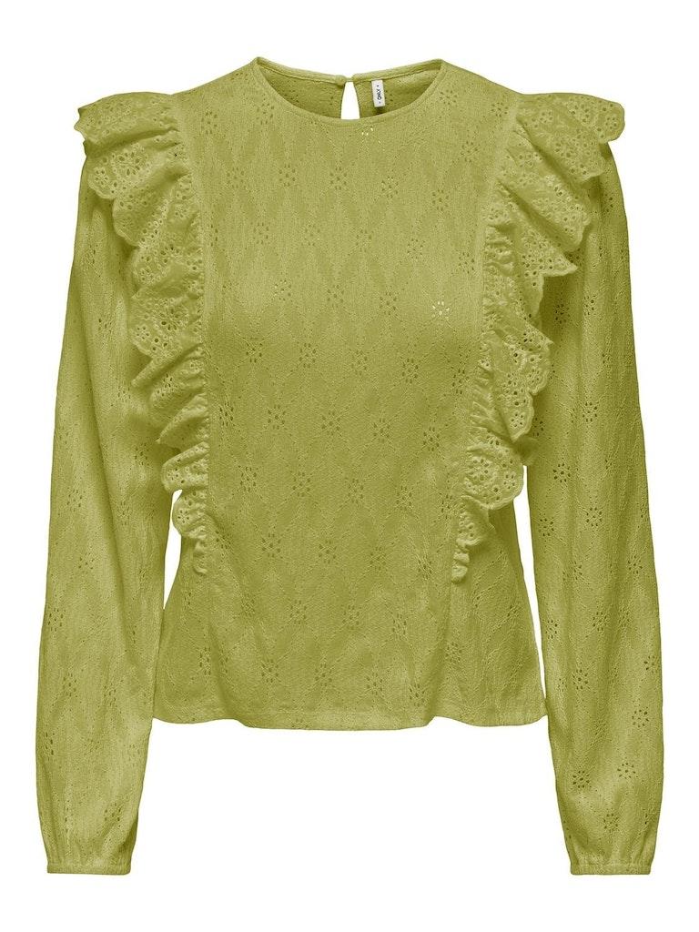 Only Onlgrace L/s O-neck Top Box Jrs
