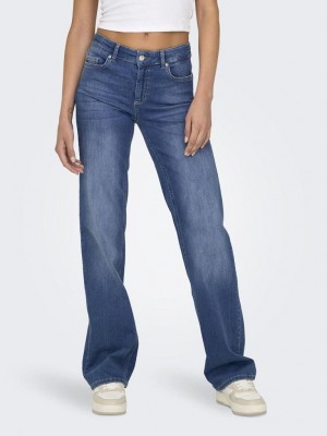 Only ONLBLUSH MID STRAIGHT DNM REA12187 : Medium Blue Denim | Freewear ONLBLUSH MID STRAIGHT DNM REA12187 : - www.freewear.nl - Freewear