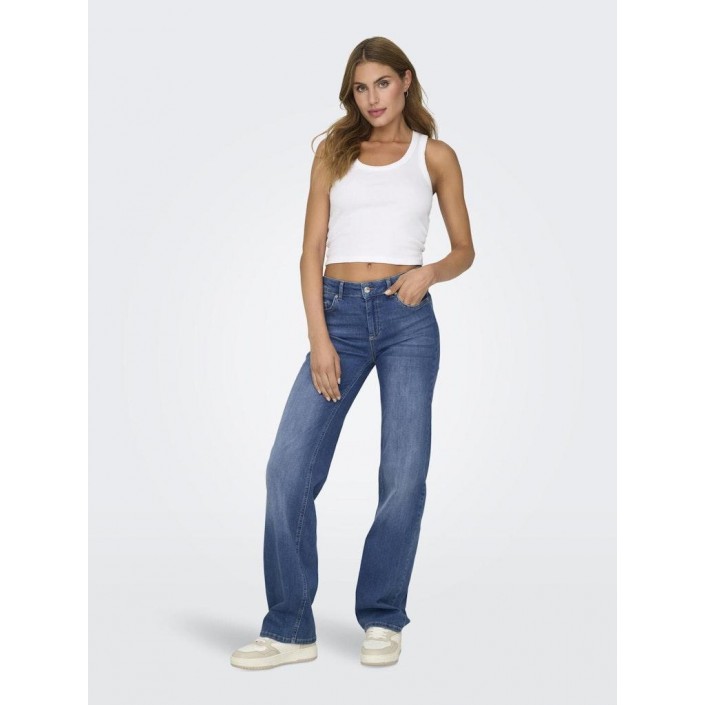 Only ONLBLUSH MID STRAIGHT DNM REA12187 : Medium Blue Denim | Freewear ONLBLUSH MID STRAIGHT DNM REA12187 : - www.freewear.nl - Freewear