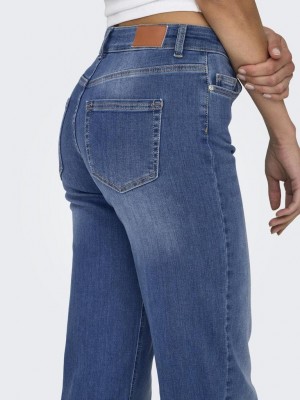 Only ONLBLUSH MID STRAIGHT DNM REA12187 : Medium Blue Denim | Freewear ONLBLUSH MID STRAIGHT DNM REA12187 : - www.freewear.nl - Freewear