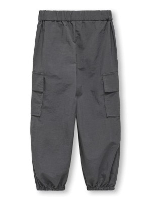 ONLY:KIDS ONLY KMGECHO CARGO PARACHUTE PANT PNT Magnet | Freewear KMGECHO CARGO PARACHUTE PANT PNT - www.freewear.nl - Freewear