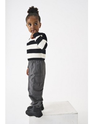 ONLY:KIDS ONLY KMGECHO CARGO PARACHUTE PANT PNT Magnet | Freewear KMGECHO CARGO PARACHUTE PANT PNT - www.freewear.nl - Freewear