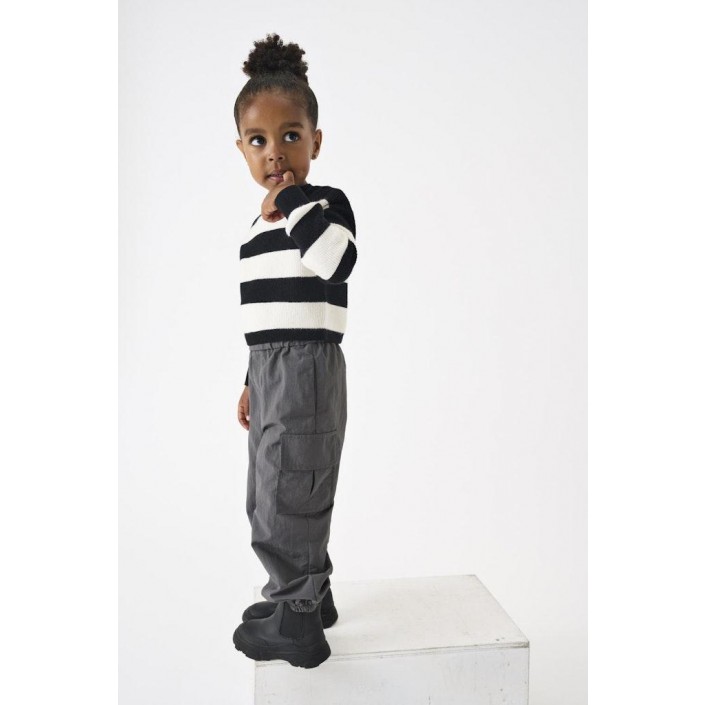 ONLY:KIDS ONLY KMGECHO CARGO PARACHUTE PANT PNT Magnet | Freewear KMGECHO CARGO PARACHUTE PANT PNT - www.freewear.nl - Freewear