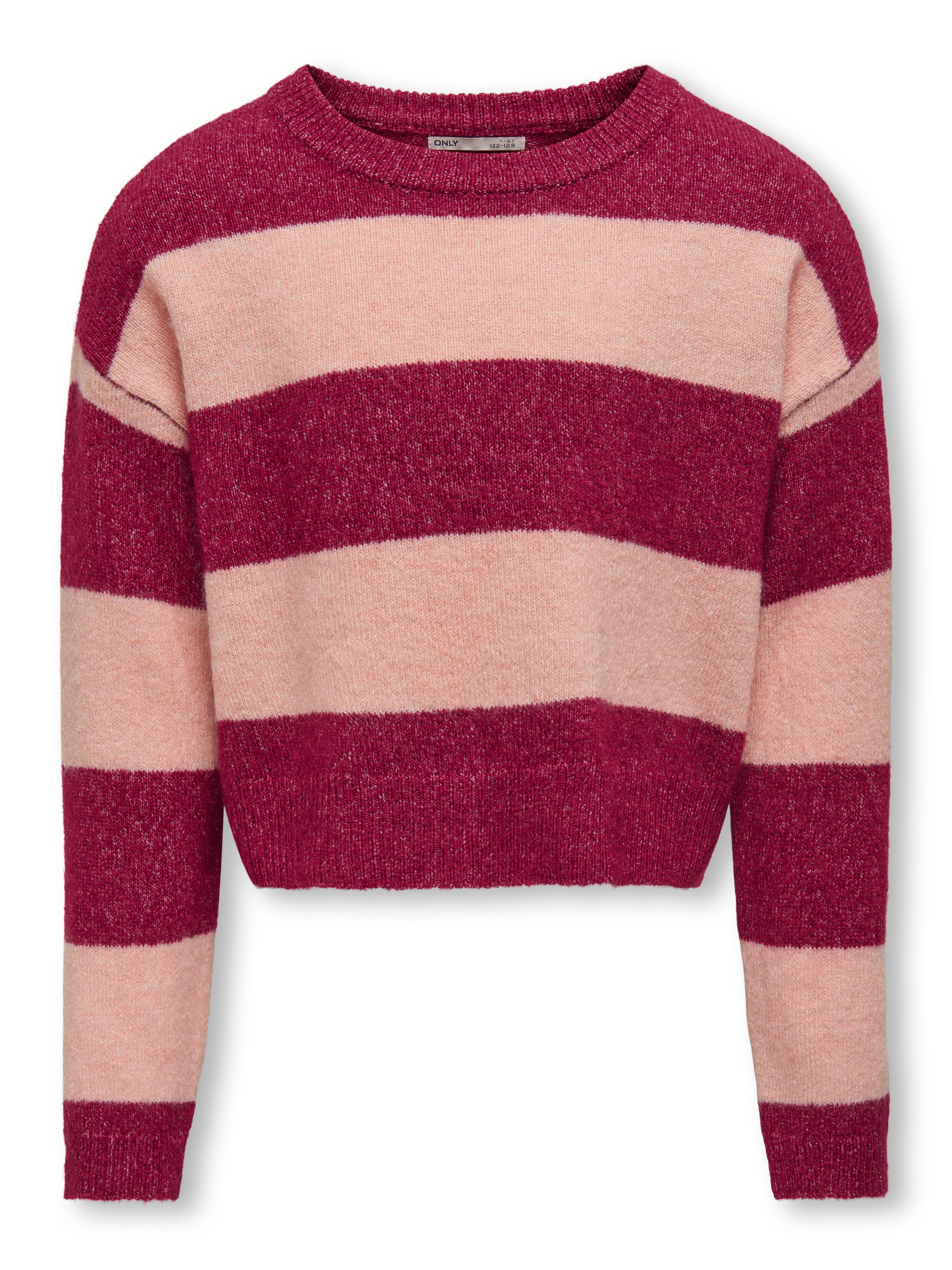 Only Kogtalio Ls Stripe Oneck Bf Knt
