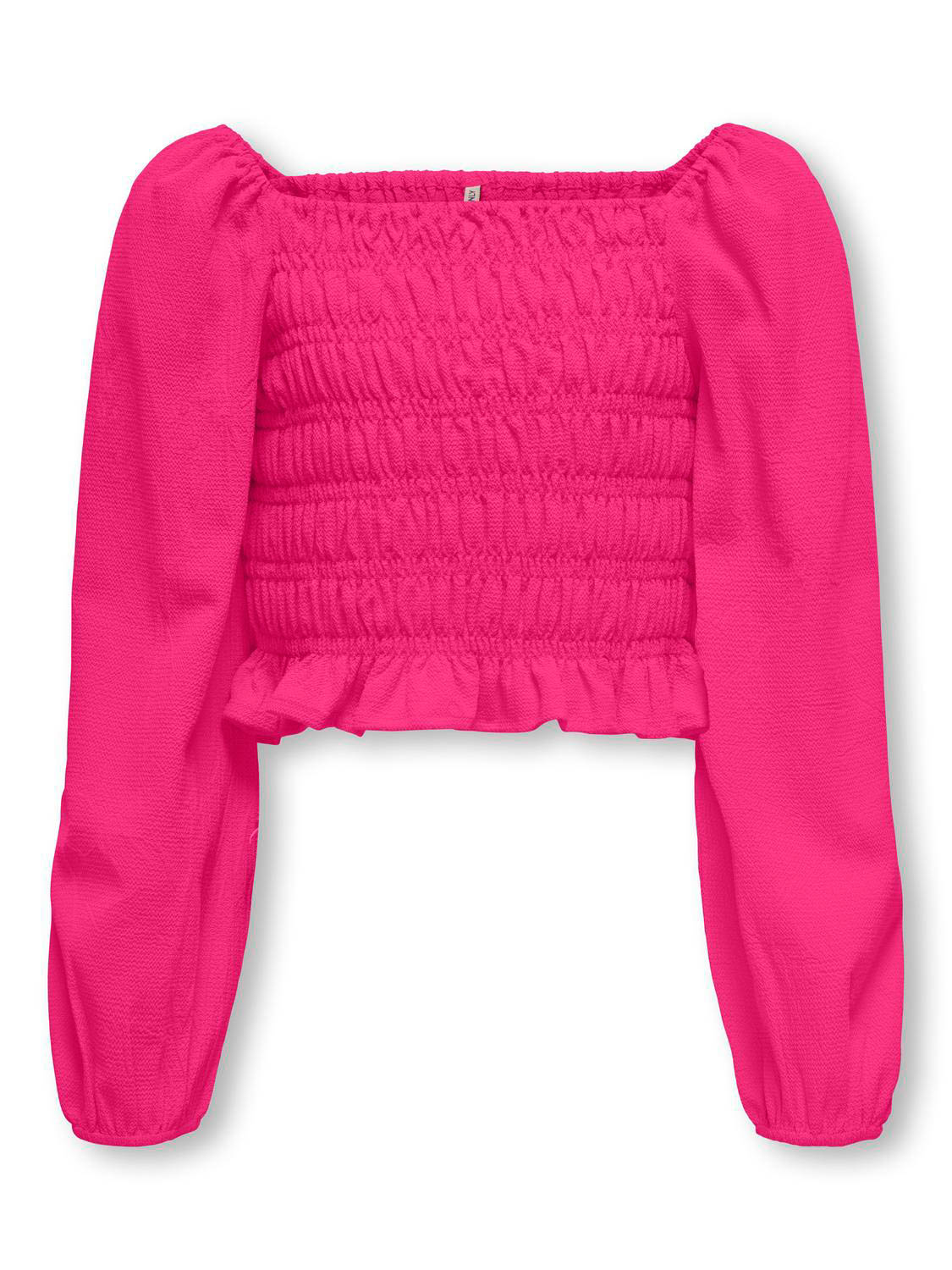 Only Koghelene Puff Sleeve Top Wvn