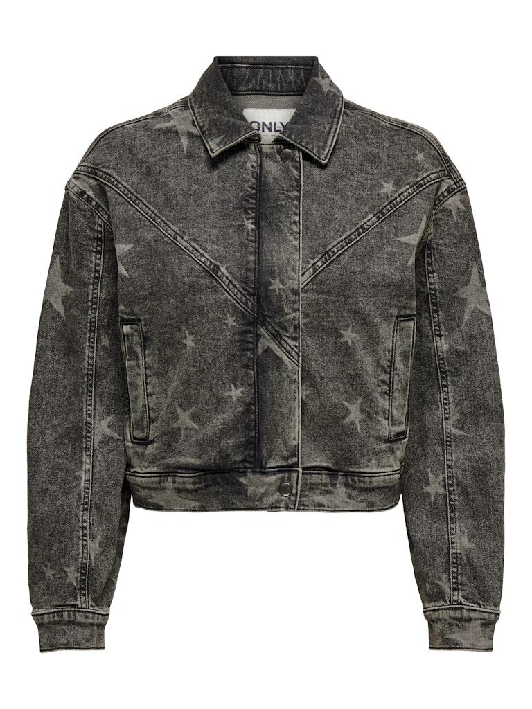 Only Onlmalibu Ls Aop Dnm Jacket Cs