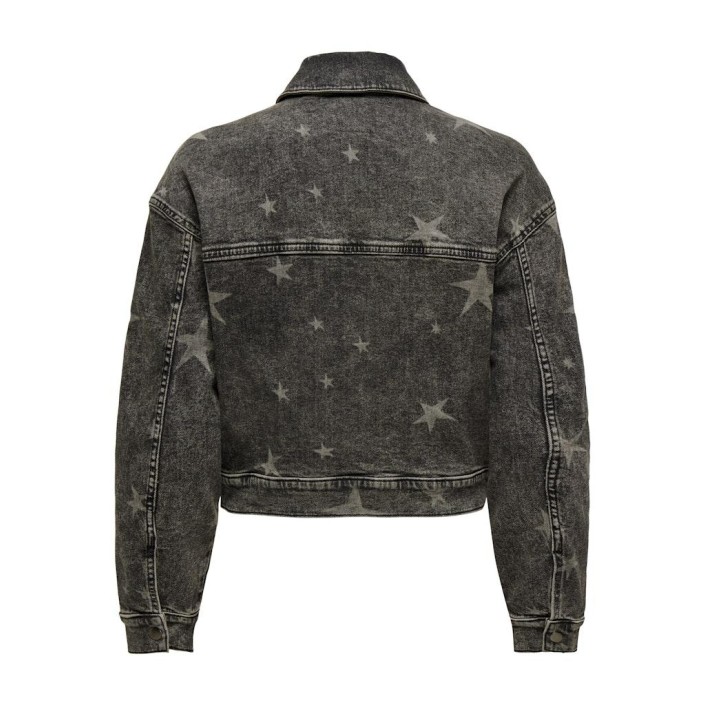 Only ONLMALIBU LS AOP DNM JACKET CS Washed Black | Freewear ONLMALIBU LS AOP DNM JACKET CS - www.freewear.nl - Freewear