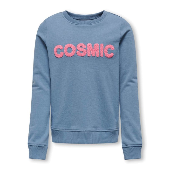 Only KOGAMELIE L/S PRINT SWT Coronet Blue/Cosmic | Freewear KOGAMELIE L/S PRINT SWT - www.freewear.nl - Freewear