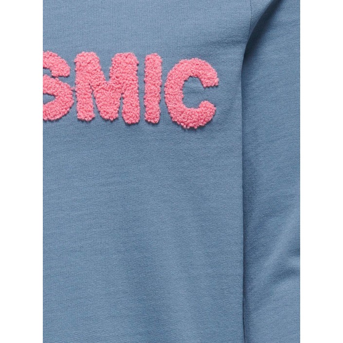 Only KOGAMELIE L/S PRINT SWT Coronet Blue/Cosmic | Freewear KOGAMELIE L/S PRINT SWT - www.freewear.nl - Freewear