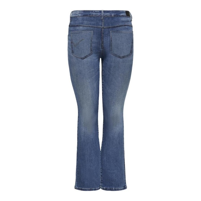 Carmakoma CARSALLY REG FLARED DNM BJ114-3 NOO: Medium Blue Denim | Freewear CARSALLY REG FLARED DNM BJ114-3 NOO: - www.freewear.nl - Freewear
