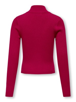 Only KOGELLA 2 WAY ZIP L/S CARDIGAN KNT Granita | Freewear KOGELLA 2 WAY ZIP L/S CARDIGAN KNT - www.freewear.nl - Freewear