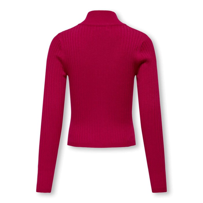 Only KOGELLA 2 WAY ZIP L/S CARDIGAN KNT Granita | Freewear KOGELLA 2 WAY ZIP L/S CARDIGAN KNT - www.freewear.nl - Freewear