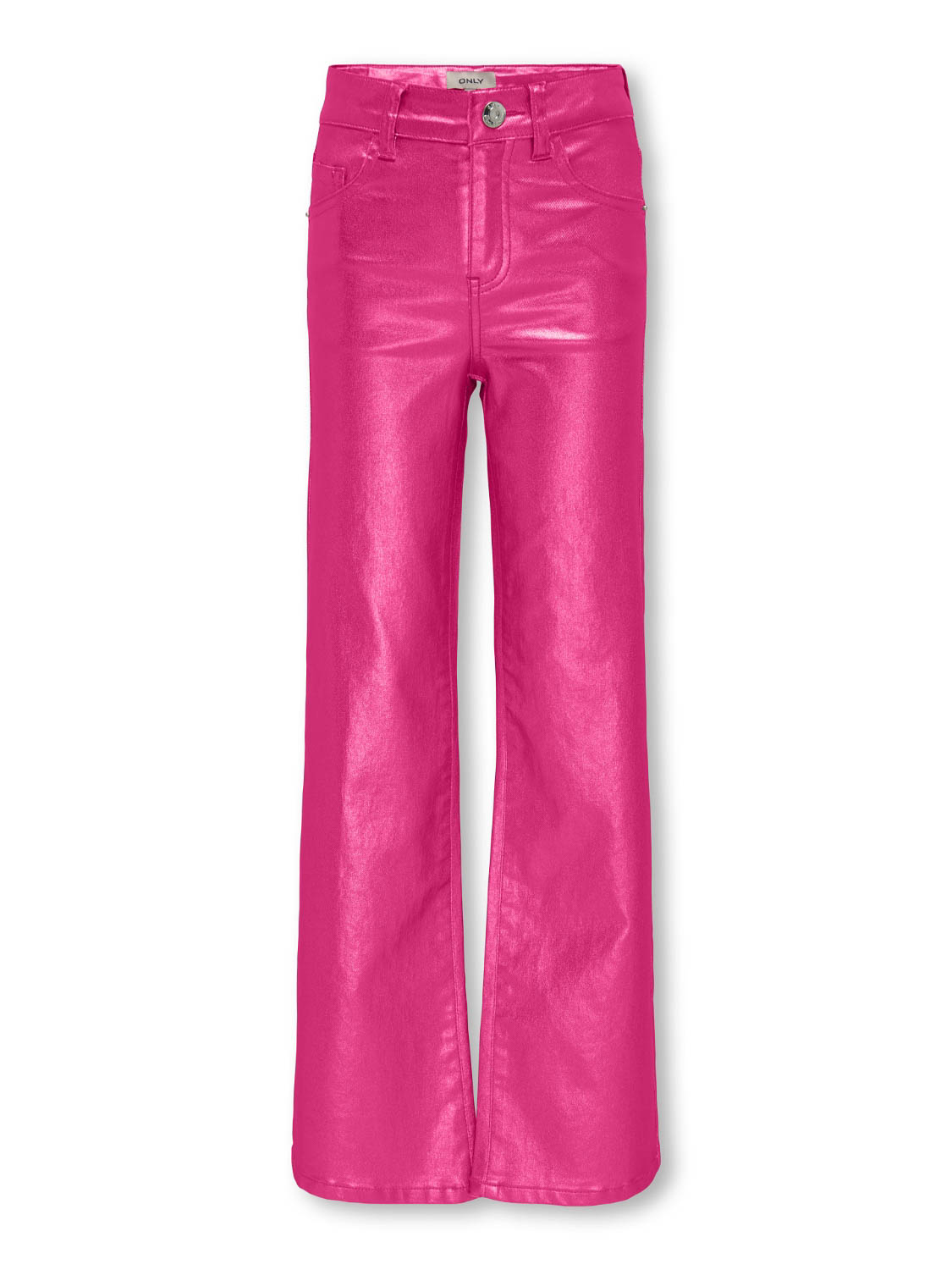 ONLY KOGJUICY WIDE METAL COATED PNT Meisjes Broek - Maat 146