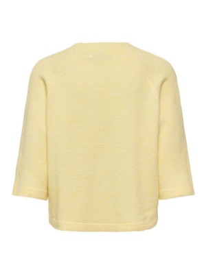Only ONLSIMONI 3/4 PULLOVER KNT NOOS Mellow Yellow/MELANGE | Freewear ONLSIMONI 3/4 PULLOVER KNT NOOS - www.freewear.nl - Freewear