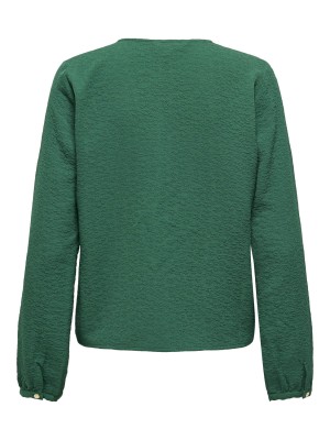 Only ONLSVENDA FR L/S BUTTON TOP WVN CS Pineneedle | Freewear ONLSVENDA FR L/S BUTTON TOP WVN CS - www.freewear.nl - Freewear