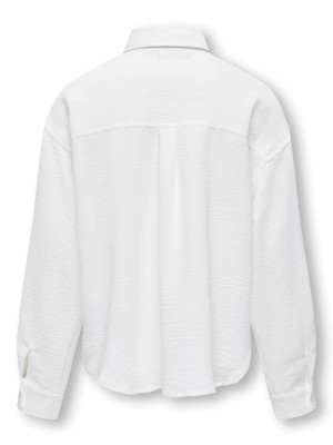 Only KOGMETTE LIFE KNOT TOP WVN Cloud Dancer | Freewear KOGMETTE LIFE KNOT TOP WVN - www.freewear.nl - Freewear