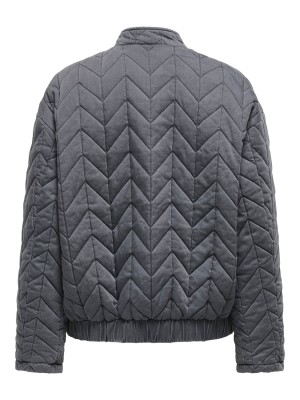 Only ONLMARTHA LIFE BOMBER JACKET CC OTW Magnet/WASHED | Freewear ONLMARTHA LIFE BOMBER JACKET CC OTW - www.freewear.nl - Freewear