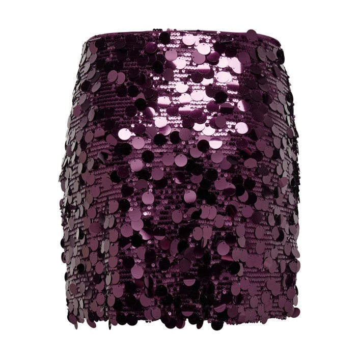Only ONLJADEL SEQUINS SKIRT WVN Winetasting/W. WINETASTING SEQUI | Freewear ONLJADEL SEQUINS SKIRT WVN - www.freewear.nl - Freewear