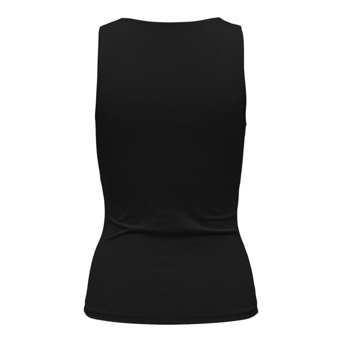 Carmakoma CAREA S/L 2-WAY V-NECK TOP JRS Black | Freewear CAREA S/L 2-WAY V-NECK TOP JRS - www.freewear.nl - Freewear