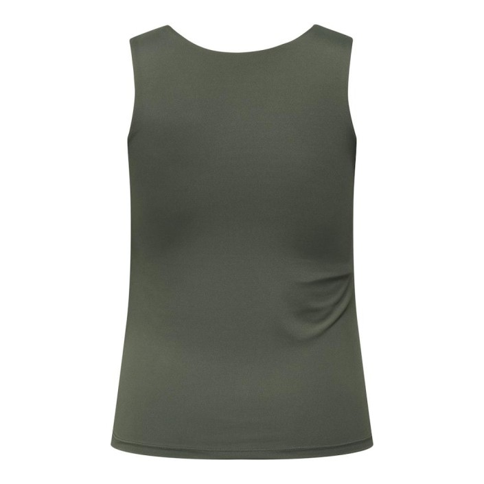 Carmakoma CAREA S/L 2-WAY V-NECK TOP JRS Kambaba | Freewear CAREA S/L 2-WAY V-NECK TOP JRS - www.freewear.nl - Freewear