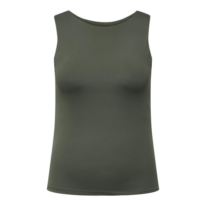 Carmakoma CAREA S/L 2-WAY V-NECK TOP JRS Kambaba | Freewear CAREA S/L 2-WAY V-NECK TOP JRS - www.freewear.nl - Freewear