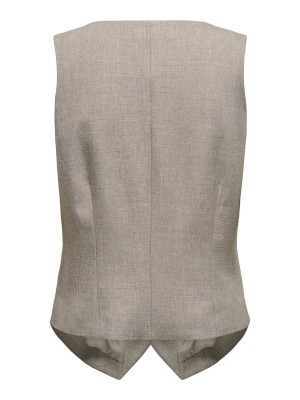 Only ONLLINDA S/L MEL FIT WAISTCOAT TLR : Fungi/MELANGE | Freewear ONLLINDA S/L MEL FIT WAISTCOAT TLR : - www.freewear.nl - Freewear