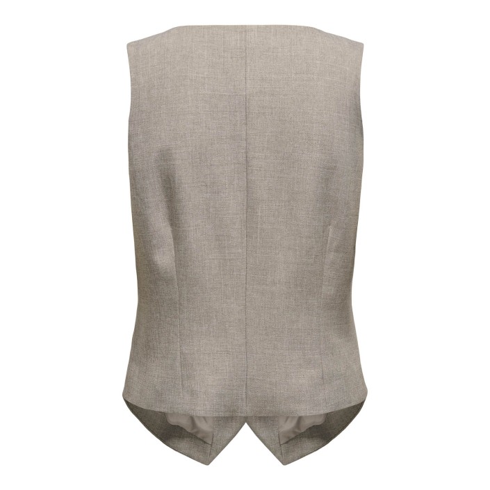 Only ONLLINDA S/L MEL FIT WAISTCOAT TLR : Fungi/MELANGE | Freewear ONLLINDA S/L MEL FIT WAISTCOAT TLR : - www.freewear.nl - Freewear