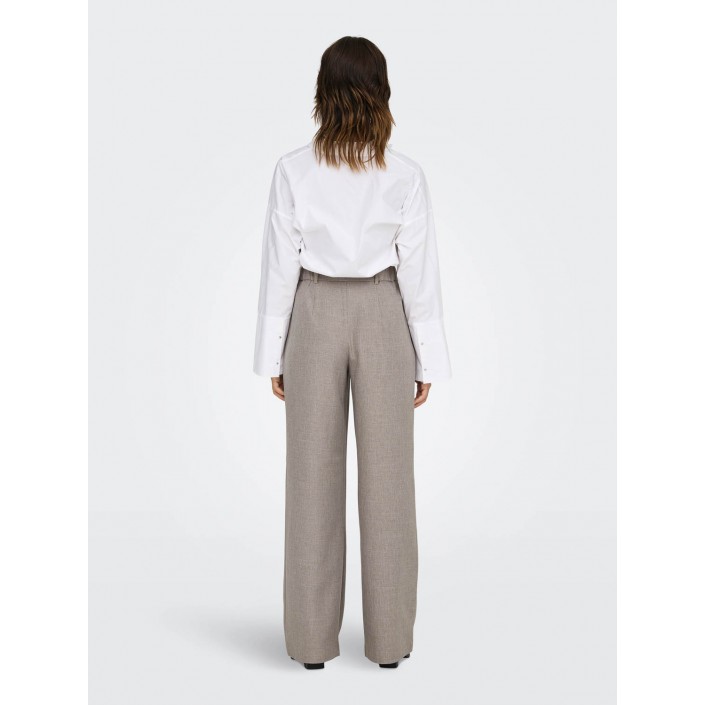 Only ONLLINDA HW STR MEL PANTS TLR NOOS Fungi/MELANGE | Freewear ONLLINDA HW STR MEL PANTS TLR NOOS - www.freewear.nl - Freewear