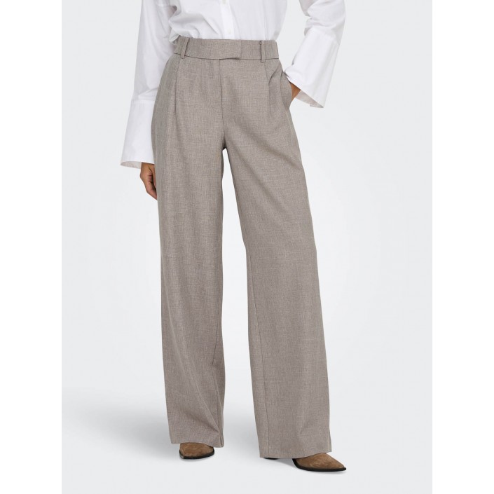 Only ONLLINDA HW STR MEL PANTS TLR NOOS Fungi/MELANGE | Freewear ONLLINDA HW STR MEL PANTS TLR NOOS - www.freewear.nl - Freewear