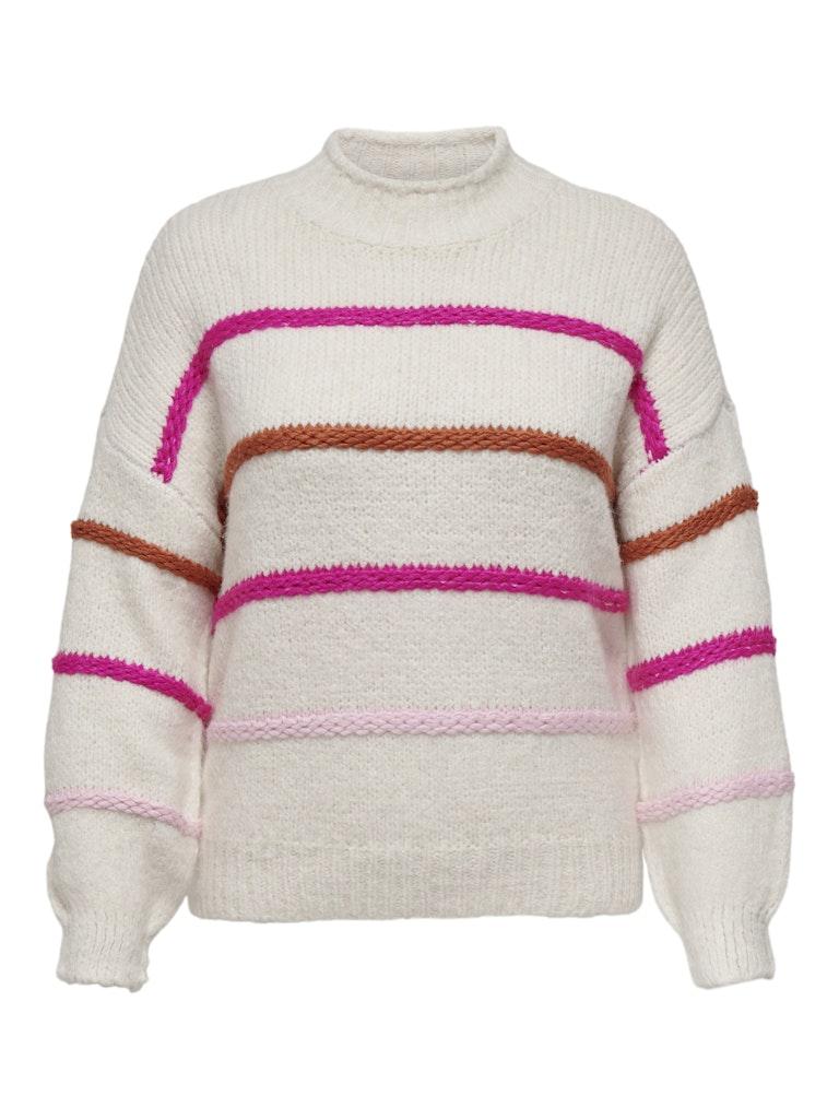 Carmakoma (Maatje Meer) Carmy Ls Stripe High Neck Knt