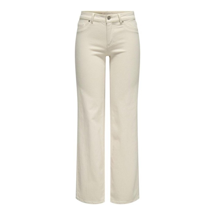 Only ONLBLUSH MID STRAIGHT DNM DOT NOOS Ecru | Freewear ONLBLUSH MID STRAIGHT DNM DOT NOOS - www.freewear.nl - Freewear