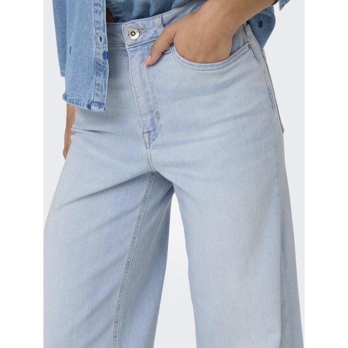 Only ONLMADISON BLUSH HW WIDE DNM CRO495: Light Blue Bleached Denim | Freewear ONLMADISON BLUSH HW WIDE DNM CRO495: - www.freewear.nl - Freewear