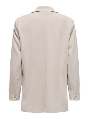 Only ONLCAROLINA LIFE L/S OPEN BLAZER CC: Silver Gray | Freewear ONLCAROLINA LIFE L/S OPEN BLAZER CC: - www.freewear.nl - Freewear