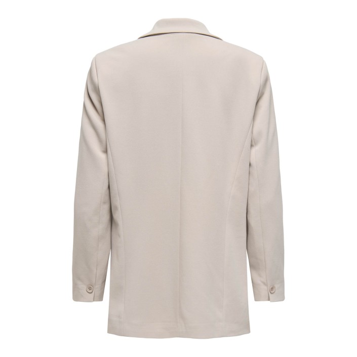 Only ONLCAROLINA LIFE L/S OPEN BLAZER CC: Silver Gray | Freewear ONLCAROLINA LIFE L/S OPEN BLAZER CC: - www.freewear.nl - Freewear