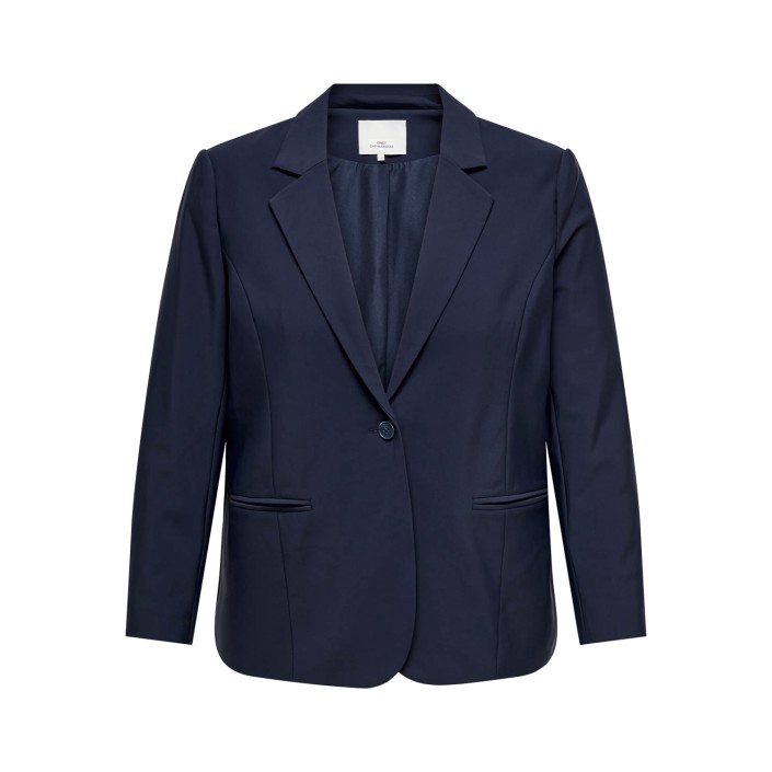 Carmakoma CARTRAVEL L/S FIT BLAZER TLR Night Sky | Freewear CARTRAVEL L/S FIT BLAZER TLR - www.freewear.nl - Freewear