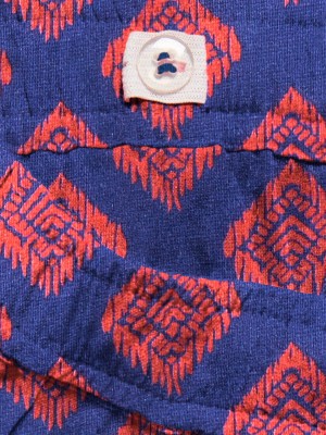 Only KOGSALLI LIFE AOP SKORT CP WVN Mazarine Blue/Dubarry Squares | Freewear KOGSALLI LIFE AOP SKORT CP WVN - www.freewear.nl - Freewear