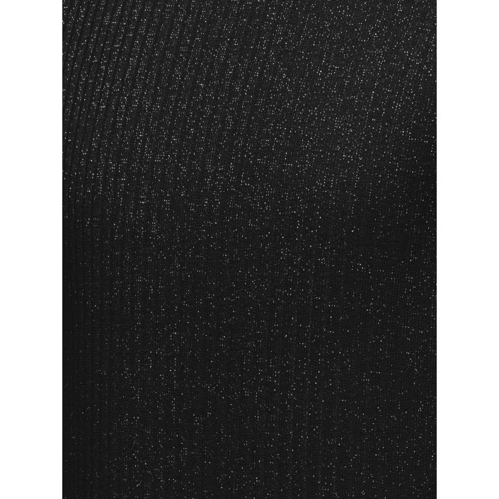 Only KOGIDOL LIFE LS O-NECK GLITTERTOP C: Black/Silver Glitter | Freewear KOGIDOL LIFE LS O-NECK GLITTERTOP C: - www.freewear.nl - Freewear