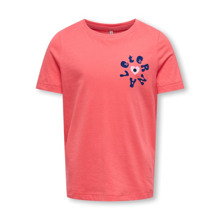Only KOGHAPPY LIFE O-NECK SS TOP JRS Dubarry/Eternal | Freewear KOGHAPPY LIFE O-NECK SS TOP JRS - www.freewear.nl - Freewear