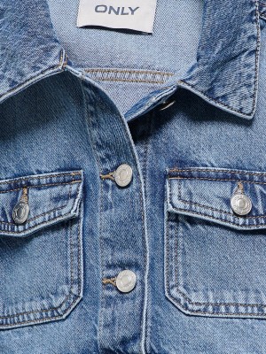Only KOGLUMI LS JACKET DNM PIM NOOS Medium Blue Denim | Freewear KOGLUMI LS JACKET DNM PIM NOOS - www.freewear.nl - Freewear