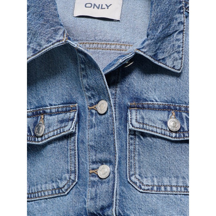 Only KOGLUMI LS JACKET DNM PIM NOOS Medium Blue Denim | Freewear KOGLUMI LS JACKET DNM PIM NOOS - www.freewear.nl - Freewear