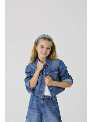 Only KOGLUMI LS JACKET DNM PIM NOOS Medium Blue Denim | Freewear KOGLUMI LS JACKET DNM PIM NOOS - www.freewear.nl - Freewear