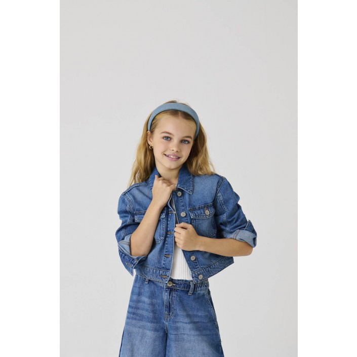 Only KOGLUMI LS JACKET DNM PIM NOOS Medium Blue Denim | Freewear KOGLUMI LS JACKET DNM PIM NOOS - www.freewear.nl - Freewear