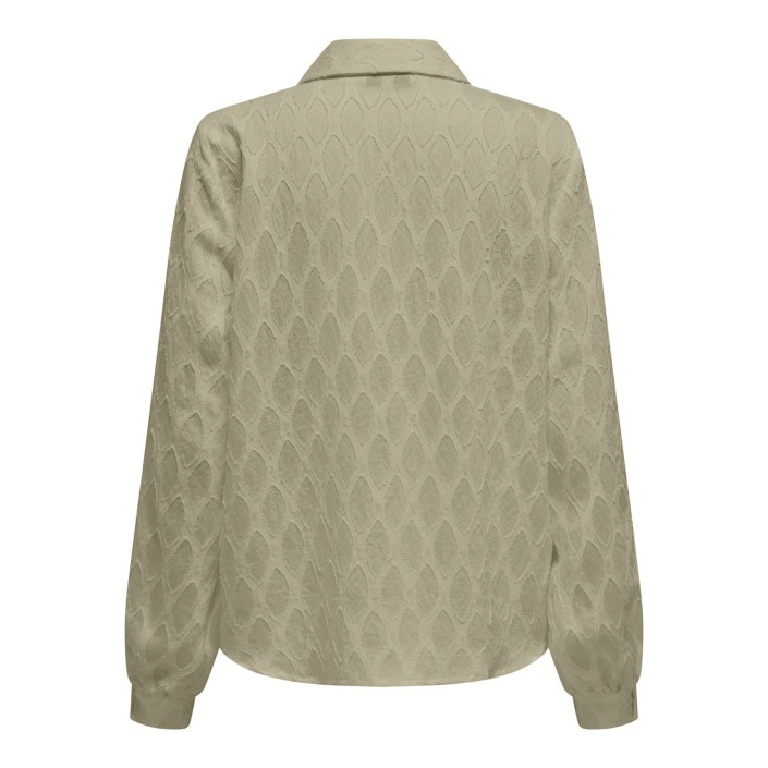 Only ONLNOA LS V-NECK SHIRT WVN Elm | Freewear ONLNOA LS V-NECK SHIRT WVN - www.freewear.nl - Freewear