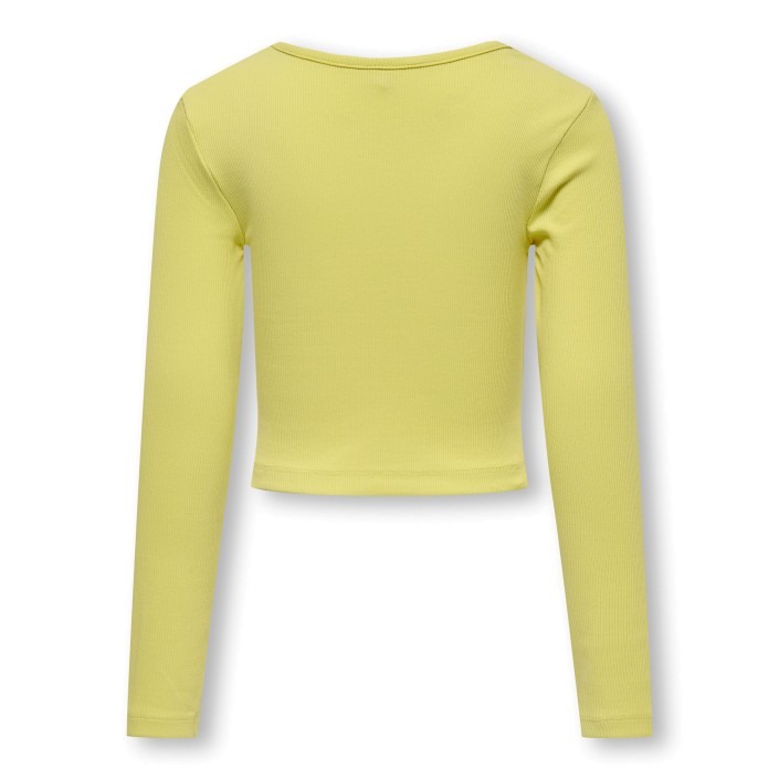 Only KOGNESSA LIFE LS CONTRAST CUTOUT TO: Lima Bean/Cut Out Shoulder | Freewear KOGNESSA LIFE LS CONTRAST CUTOUT TO: - www.freewear.nl - Freewear