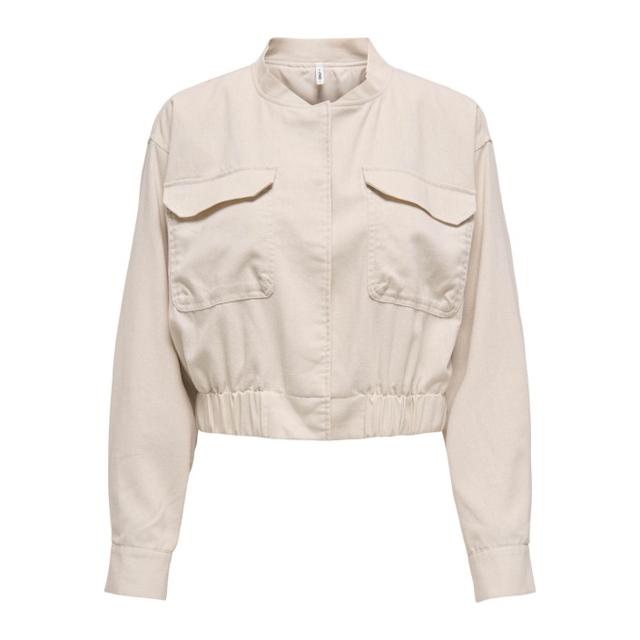Only ONLLIS LINEN JACKET OTW Moonbeam | Freewear ONLLIS LINEN JACKET OTW - www.freewear.nl - Freewear