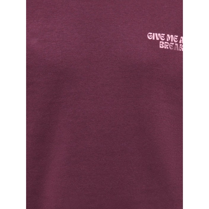 Only KOGCAMINE L/S OVERSIZE O-NECK CS SW: Mauve Wine/Break/Sea Pink | Freewear KOGCAMINE L/S OVERSIZE O-NECK CS SW: - www.freewear.nl - Freewear