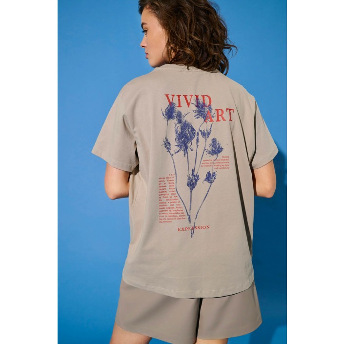Only ONLPOPPY LIFE S/S FLOWER TOP BOX JR: String/Art | Freewear ONLPOPPY LIFE S/S FLOWER TOP BOX JR: - www.freewear.nl - Freewear