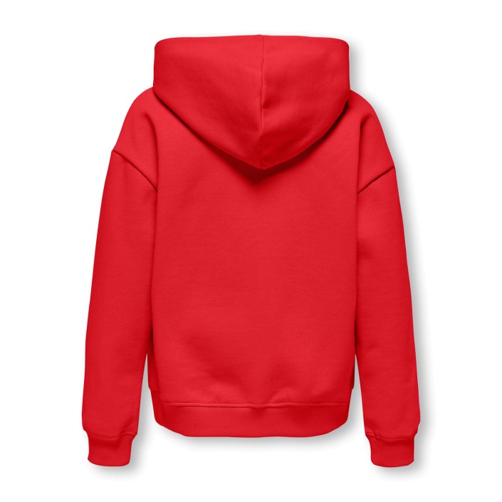 Only KOGBILLIE LIFE L/S HOODIE SWT Mars Red/Ultimate | Freewear KOGBILLIE LIFE L/S HOODIE SWT - www.freewear.nl - Freewear