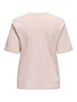Only ONLMOODY LIFE S/S WORD TOP BOX JRS Violet Ice/Lazy | Freewear ONLMOODY LIFE S/S WORD TOP BOX JRS - www.freewear.nl - Freewear